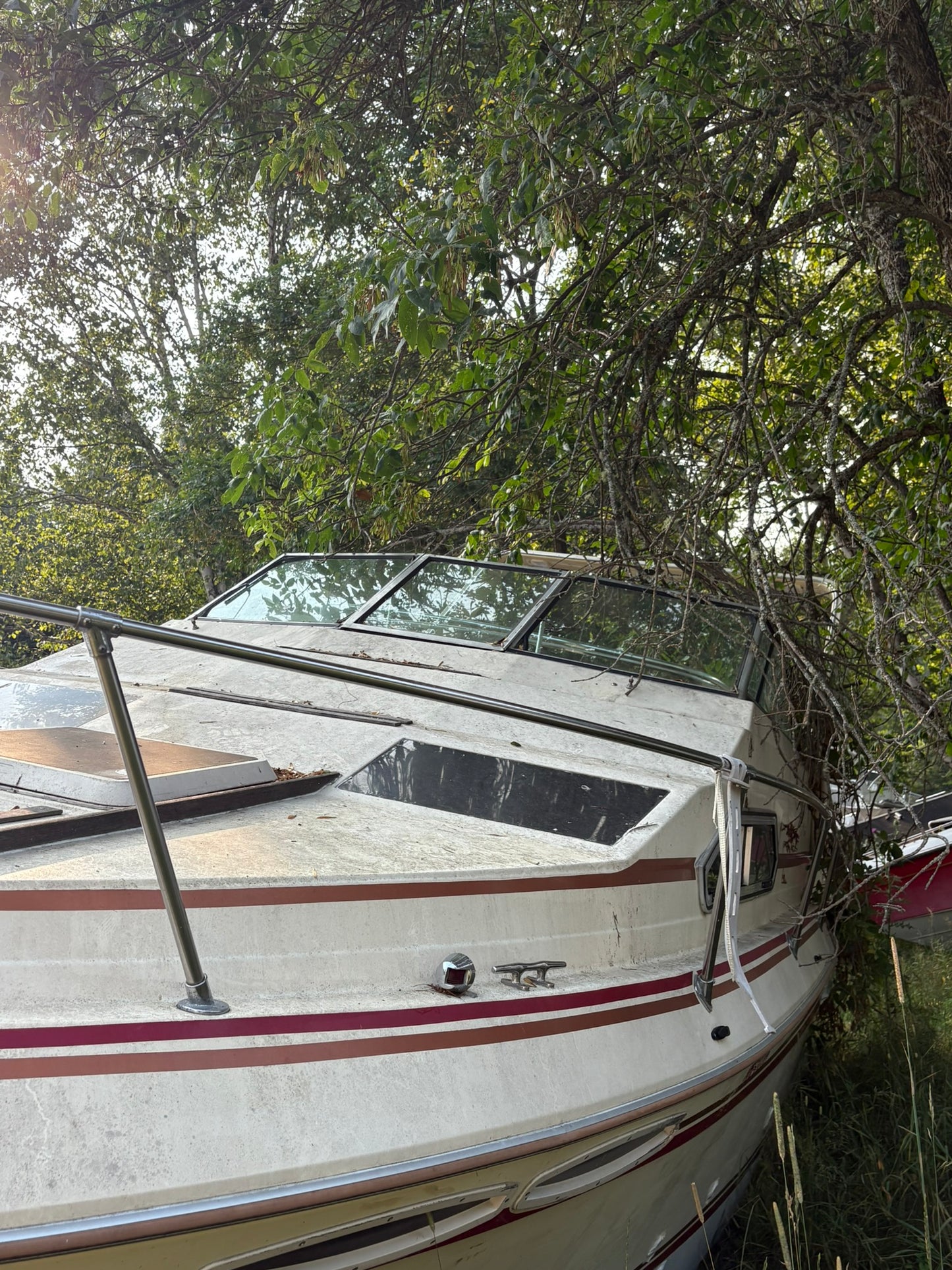 1984 Sun Runner 245 3-Panel Windshield