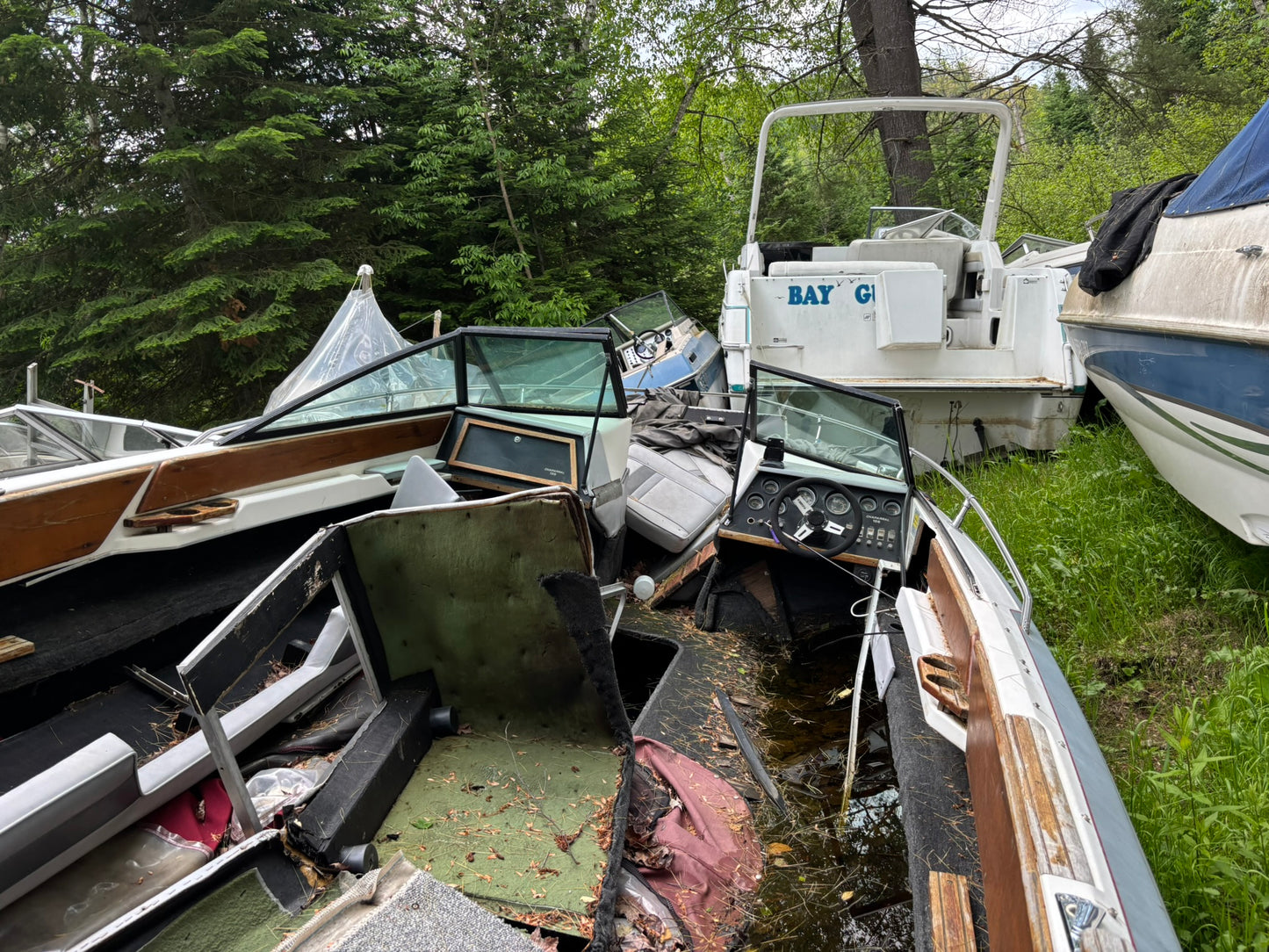 1986 Chaparall 198XL 3-Panel Windshield