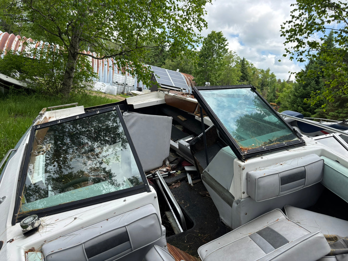 1986 Chaparall 198XL 3-Panel Windshield