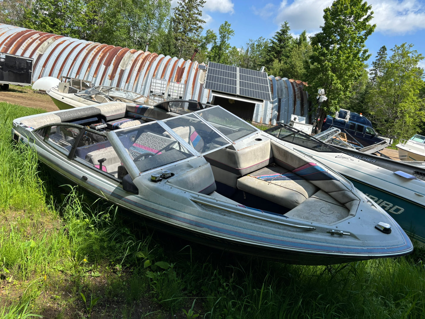 1989 Bayliner Capri 2.3L 3-Panel Windshield