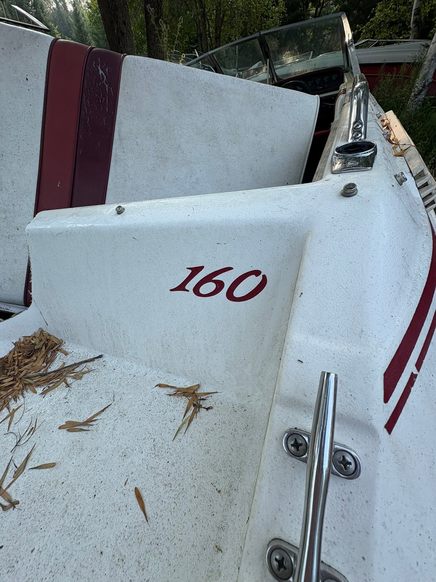 1989 Sea Ray 160 3-Panel Windshield