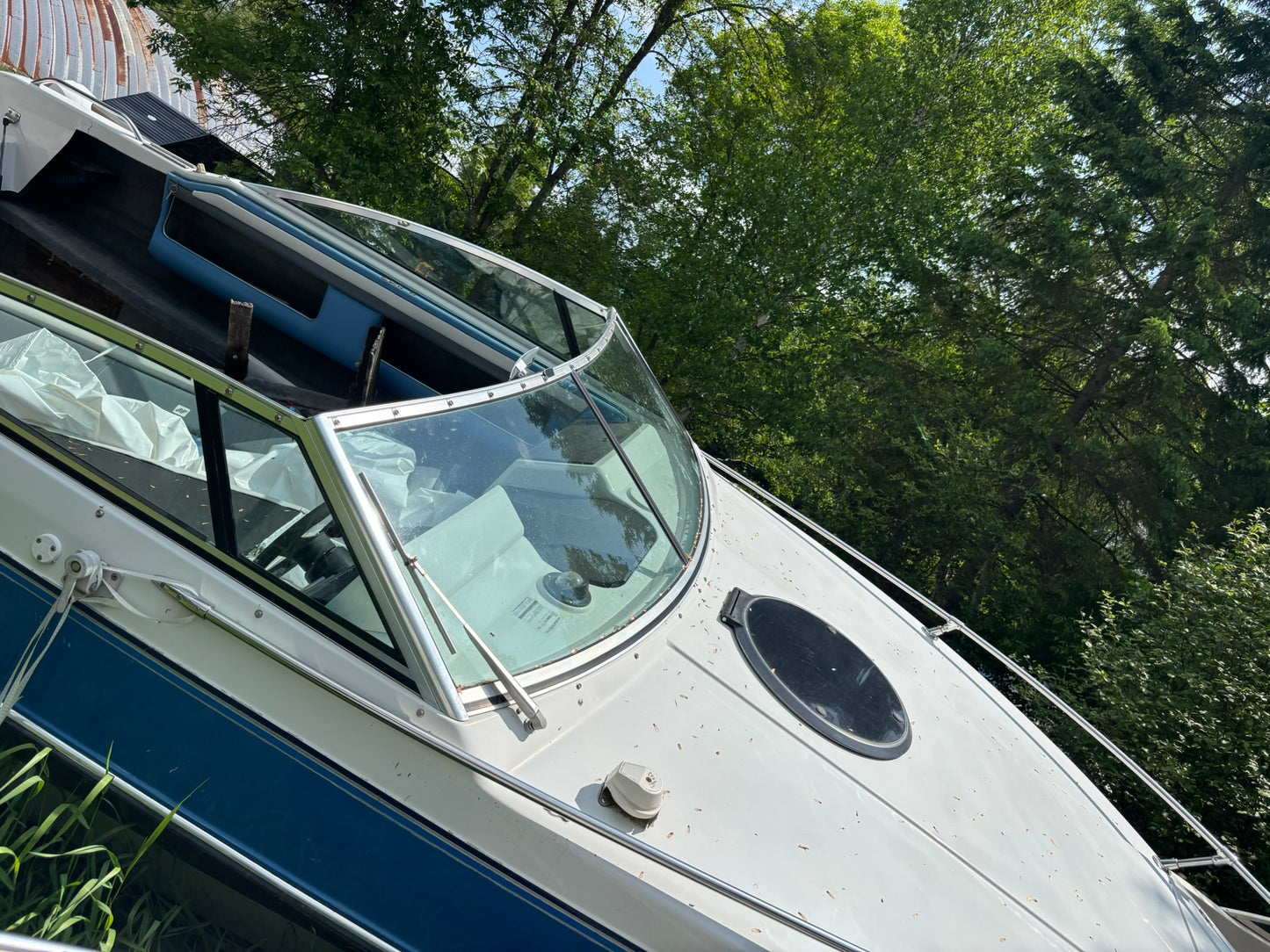 1990 FOUR WINNS Sundowner 2-Panel Windshield