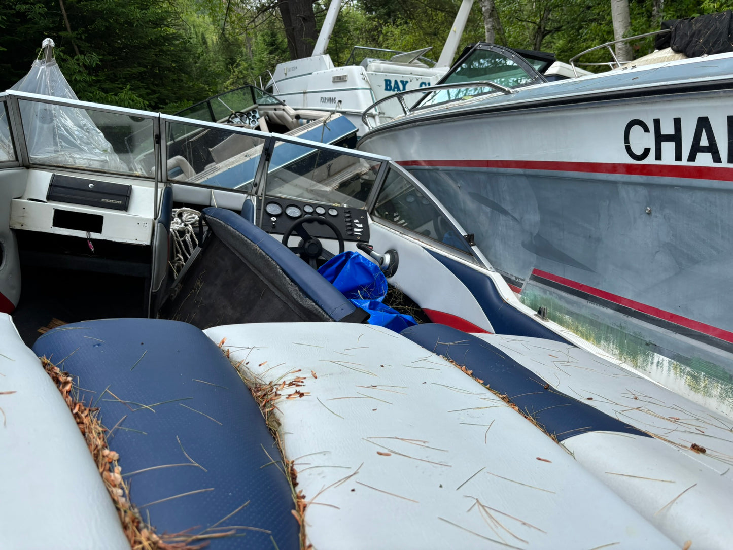 1992 Bayliner 3-Panel Windshield