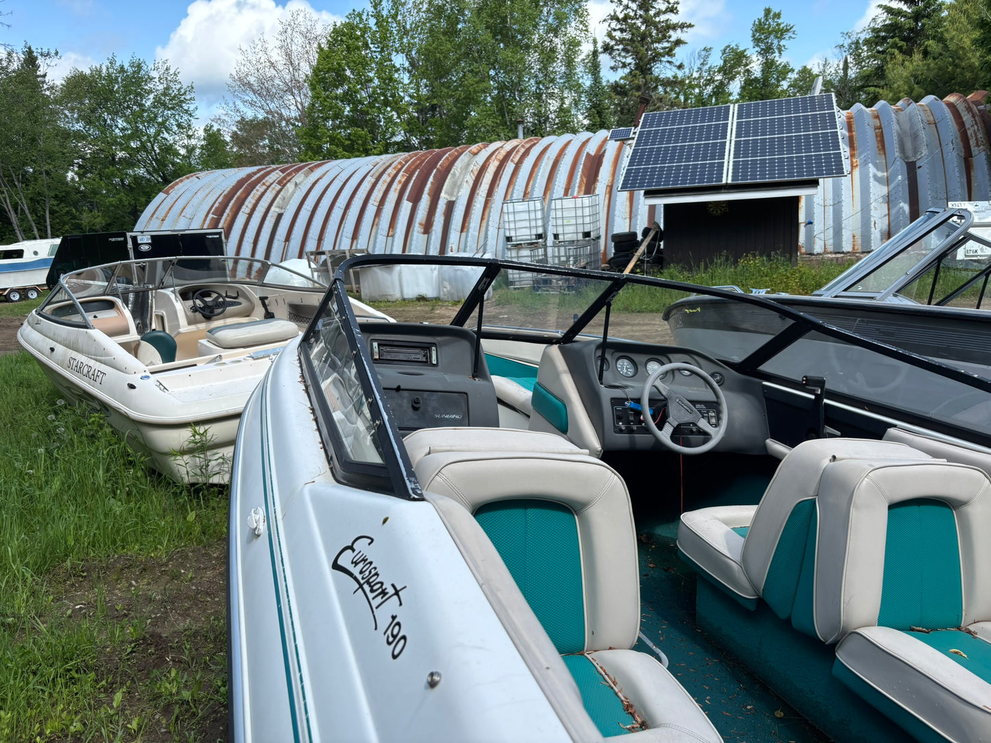 1992 Sunbird EURO 190 3-Panel Curved Windshield