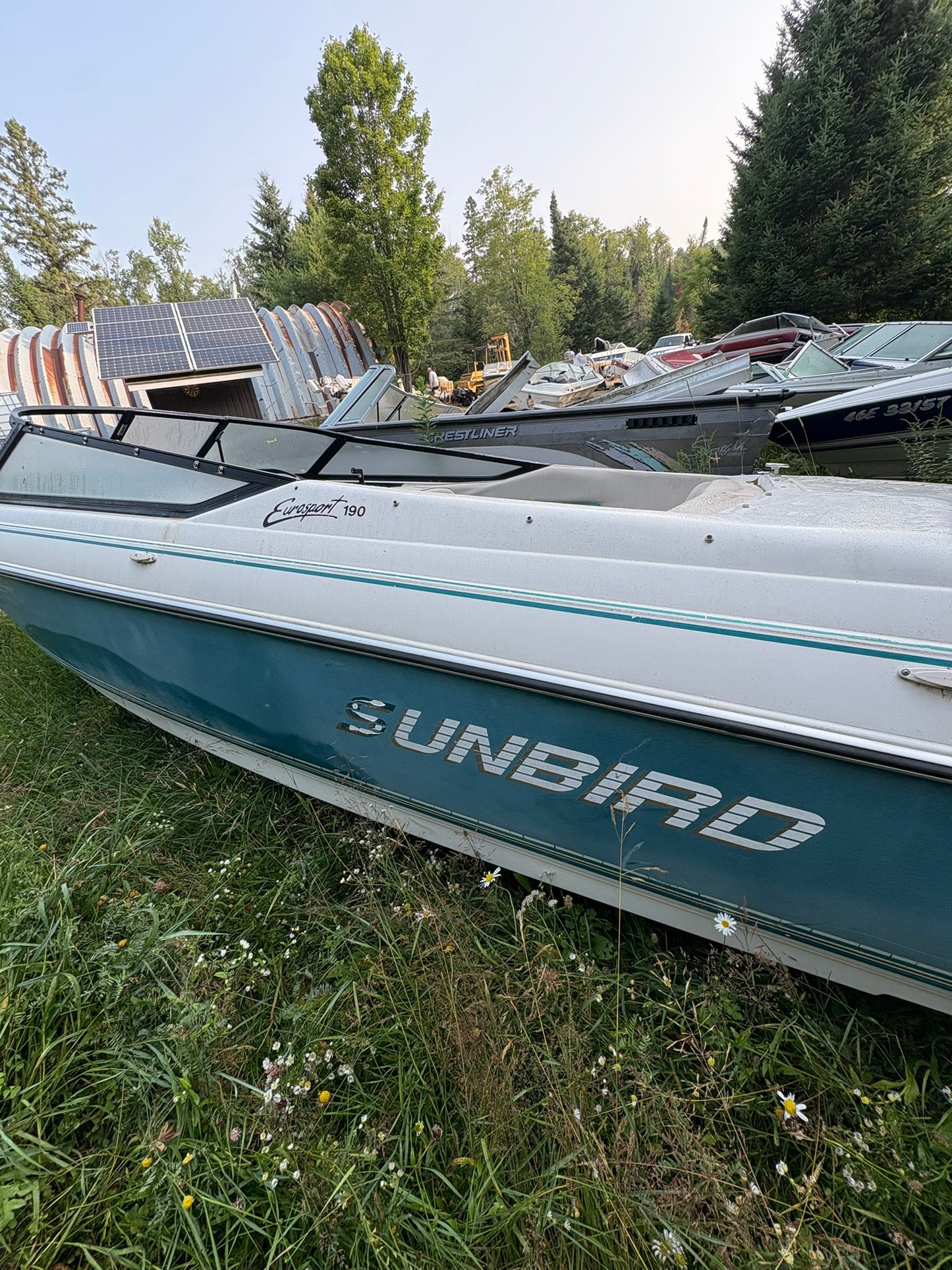 1992 Sunbird EURO 190 3-Panel Curved Windshield