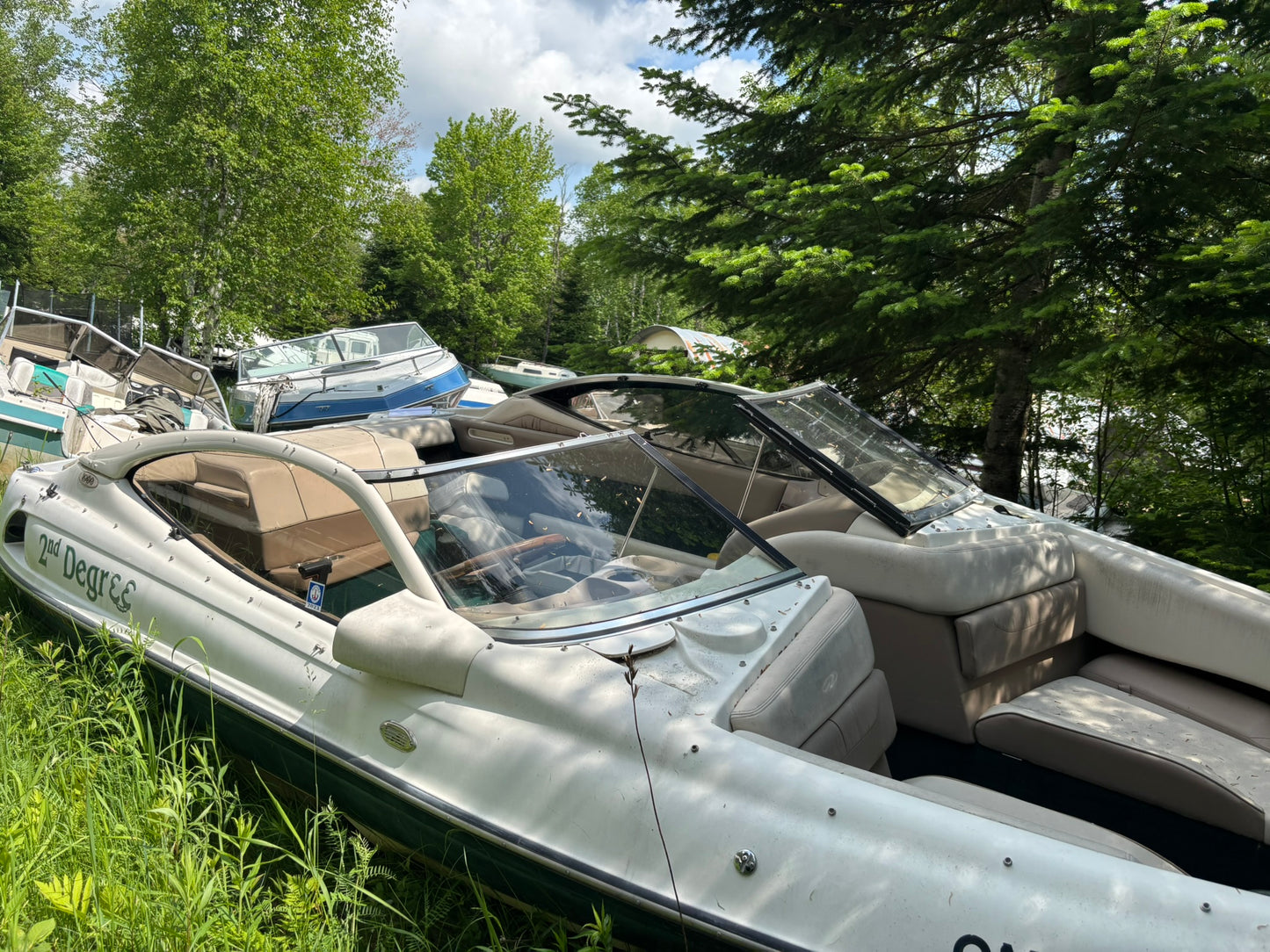 1999 Regal 1900 LSR 3-Panel Curved Windshield