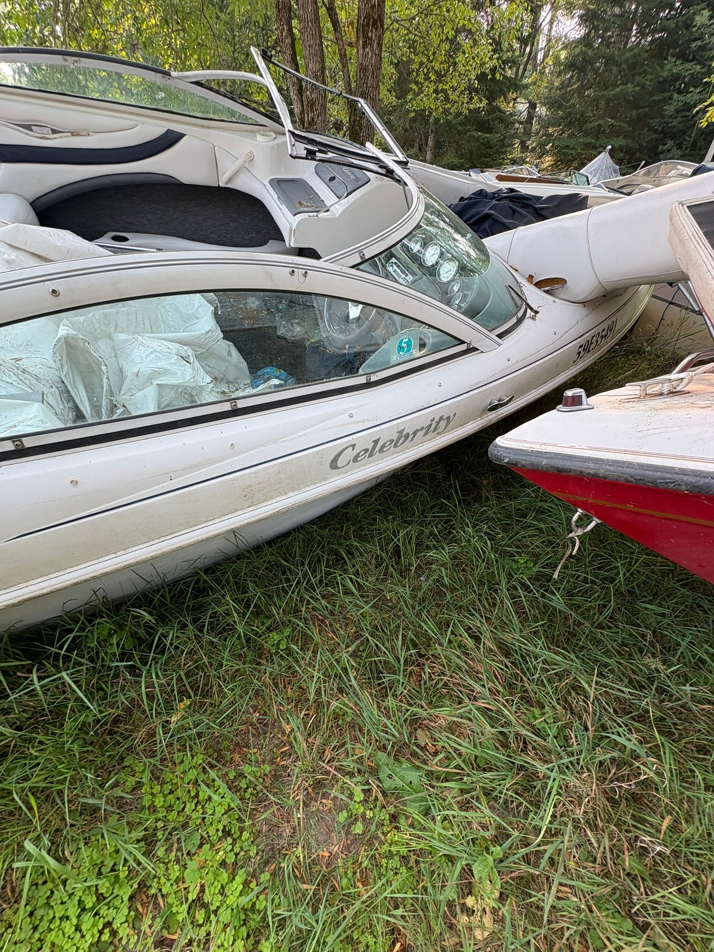 2000 Celebrity 200 3-Panel Curved Windshield