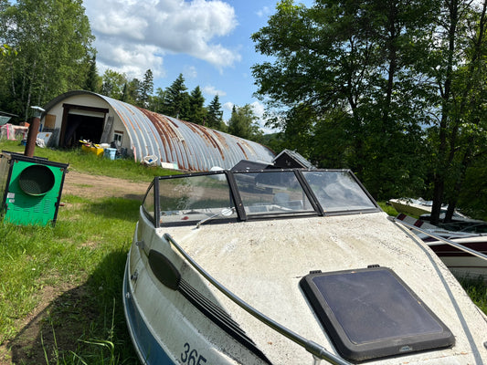 1989 Sunbird Cuddy 198 3-Panel Windshield