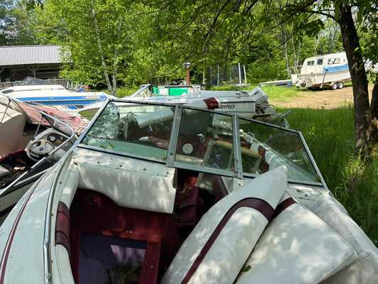 1990 Sea Ray 160 3-Panel Windshield