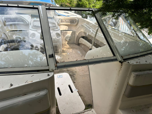 2000 Cutter 3-Panel Curved Windshield