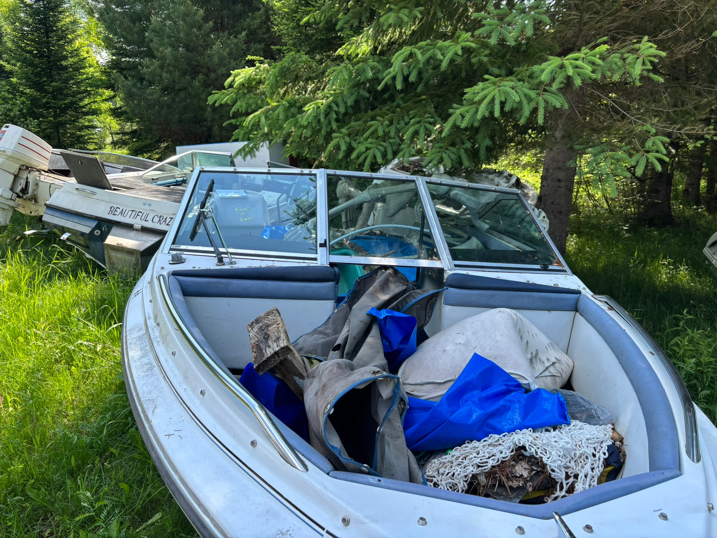1993 Doral TRX 3-Panel Windshield